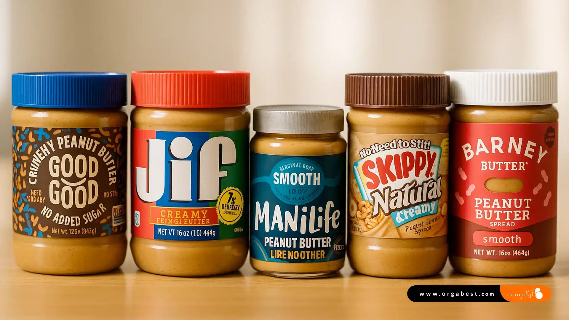 خرید و انتخاب بهترین برندهای کره بادام زمینی