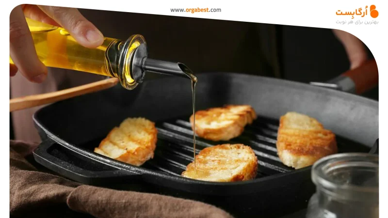 نگهداری صحیح روغن سرخ‌کردنی