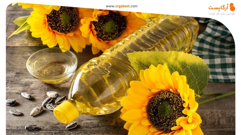 روغن آفتابگردان مخصوص سرخ‌کردن