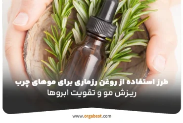 طرز استفاده از روغن رزماری برای موهای چرب